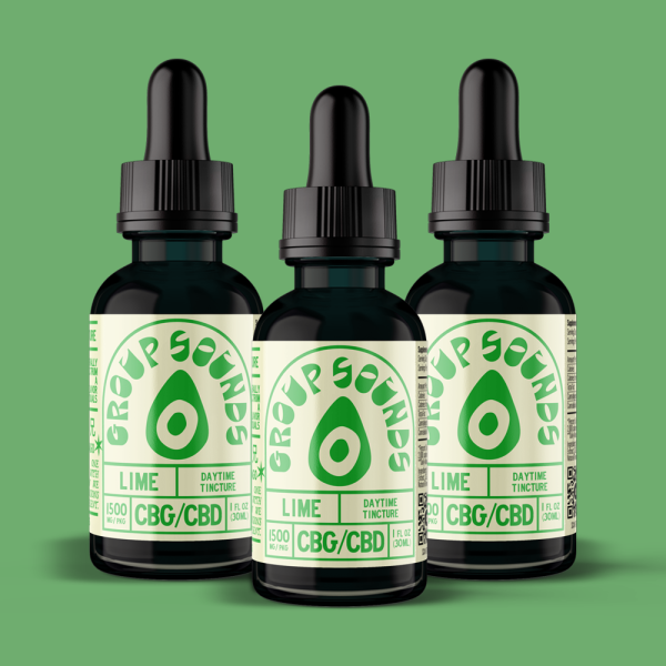 1500mg CBG CBD Tincture Lime