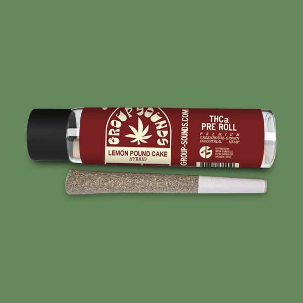 Lemon Pound Cake THCa Pre Roll